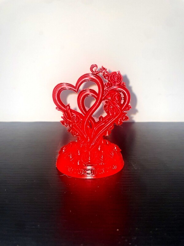 Layered Heart Trophy