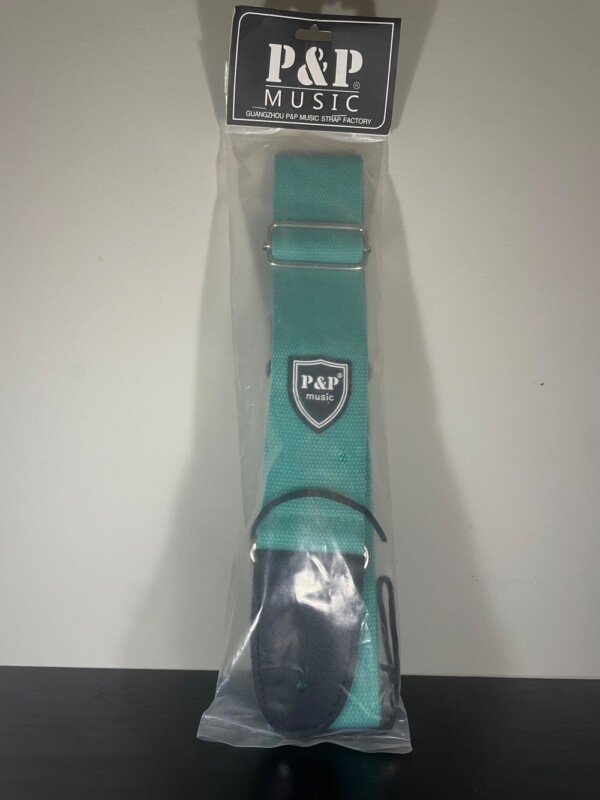 P&P Music Guitar Strap – Teal