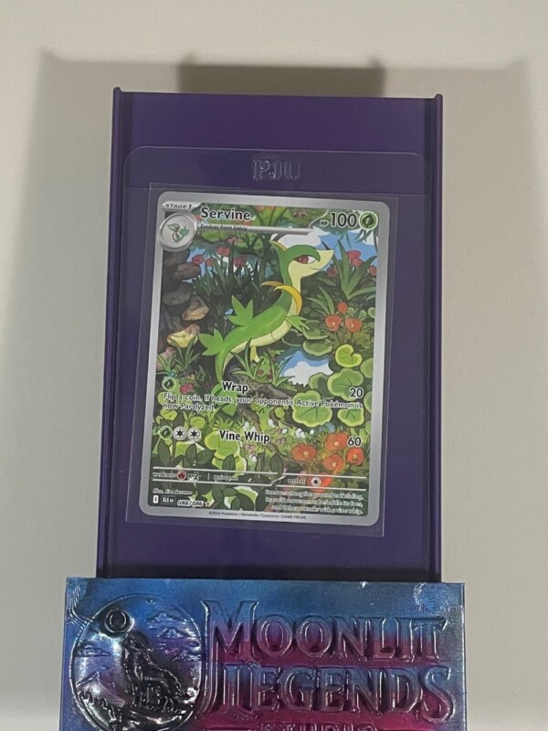 Pokémon Servine Illustration Rare 088/086 – Black Bolt
