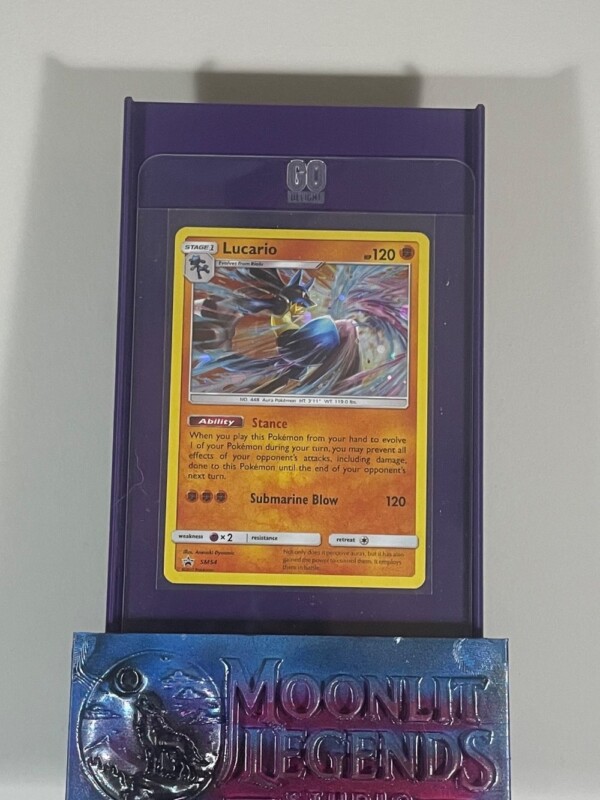 Pokémon Lucario SM54 Black Star Promo