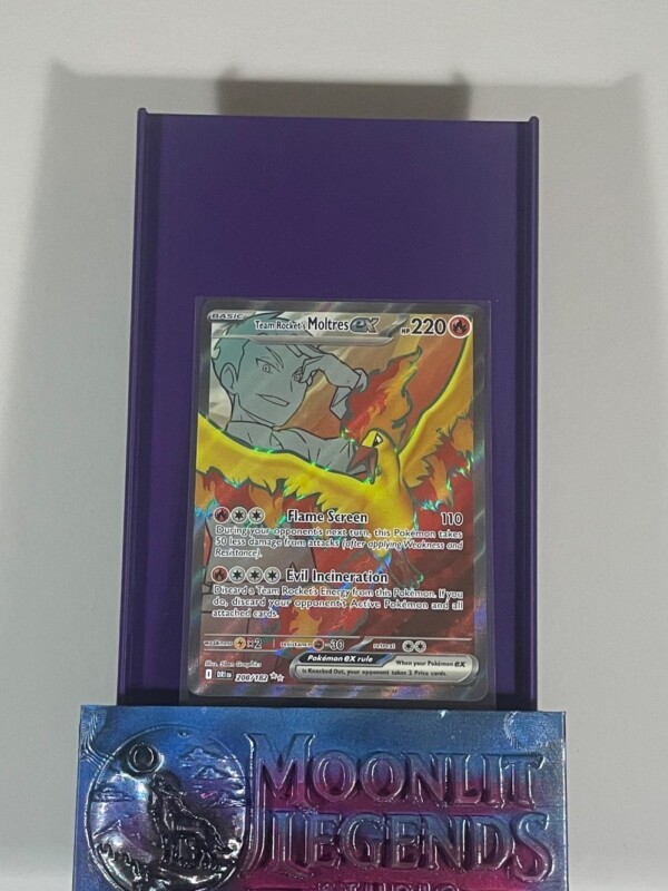 Pokémon Team Rocket's Moltres ex 208/182 – Destined Rivals