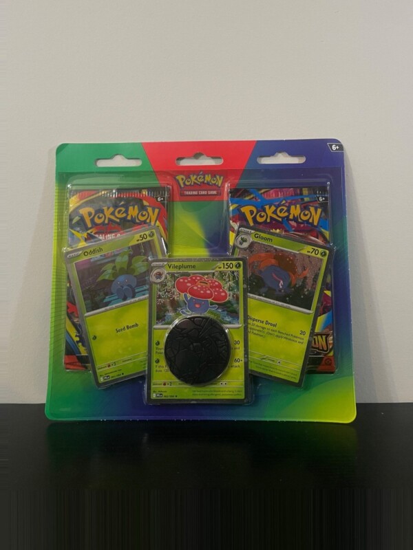 Oddish, Gloom and Vileplume 2-Pack Blister