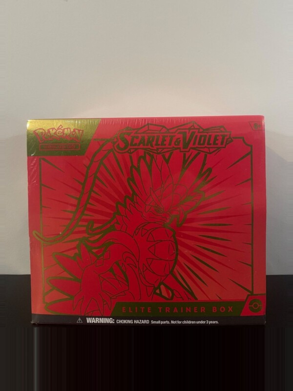 Scarlet and Violet Elite Trainer Box