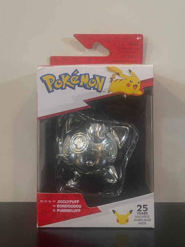 25th Anniversary Silver Jigglypuff Figure