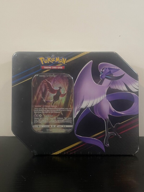 Crown Zenith Galarian Articuno Tin