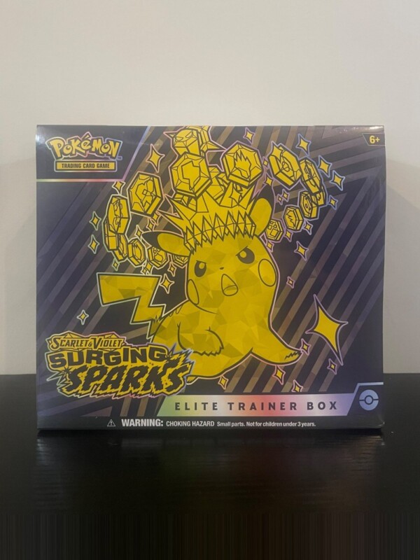 Scarlet and Violet Surging Sparks Elite Trainer Box
