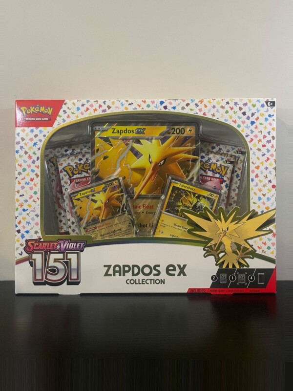 Scarlet and Violet 151 Zapdos ex Collection